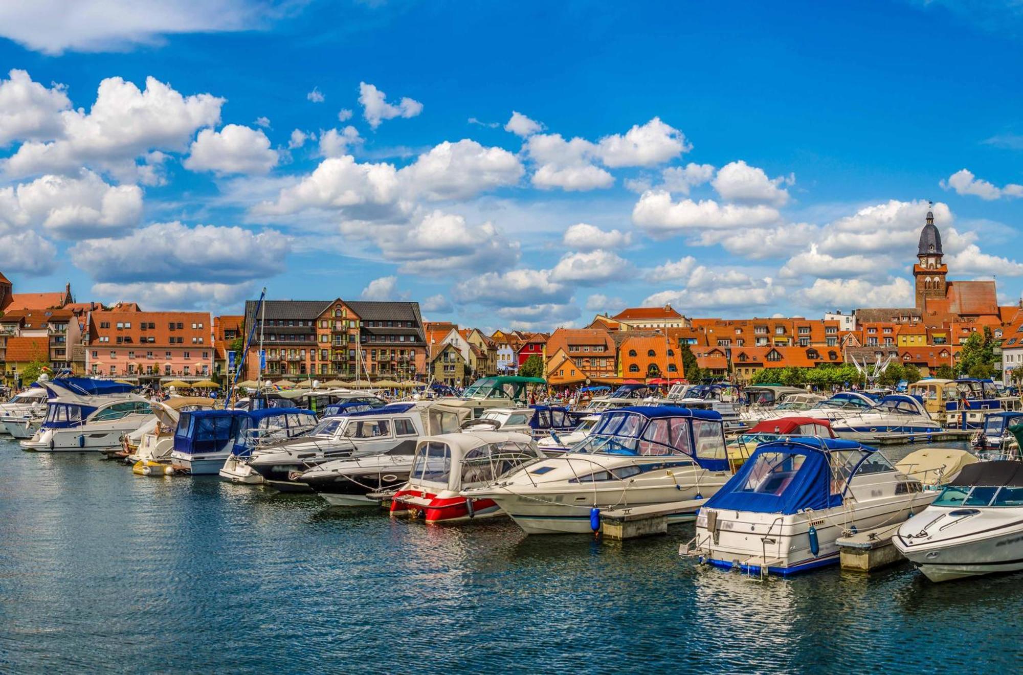 Ferienwohnungen Am Mueritzer Hafen Варен Экстерьер фото